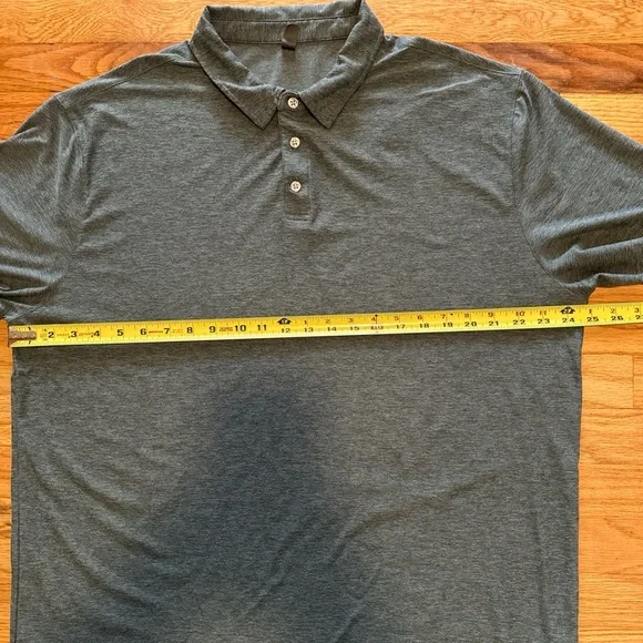 Vuori gray blue  Polo Shirt mens XXL strato tech - Picture 7 of 15